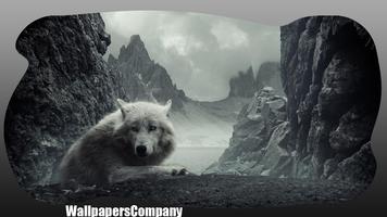 White Wolf Wallpaper capture d'écran 1