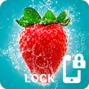 Summer Refreshing Fruit Strawberry Kiwi LockScreen APK