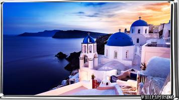 Santorini Wallpaper 海报