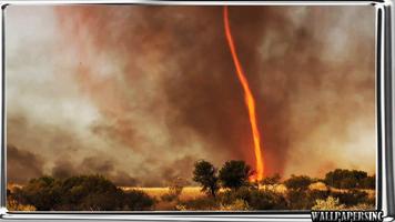 Fire Tornado Wallpaper 截图 2