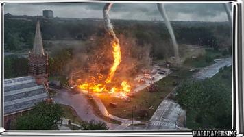 Fire Tornado Wallpaper 截图 3