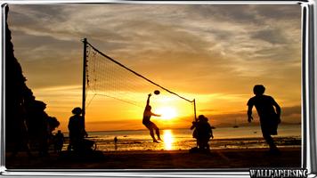 Volleyball Wallpaper plakat