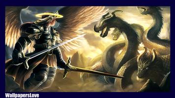Angel Warrior Wallpaper-poster