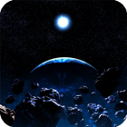 Asteroids Live Wallpaper icon