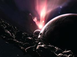 1 Schermata Asteroids Live Wallpaper