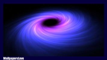 Black Hole HD Live Wallpaper पोस्टर