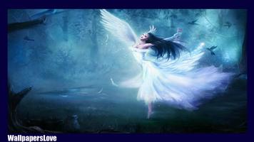 Blue Fairy Live Wallpaper imagem de tela 1