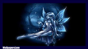 Blue Fairy Live Wallpaper imagem de tela 3