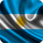 Argentina Flag Live Wallpaper icône