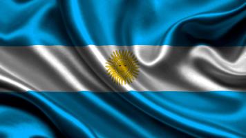 Argentina Flag Live Wallpaper 포스터