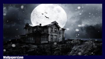 Horror House Wallpaper capture d'écran 1