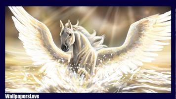 Pegasus Wallpaper Affiche