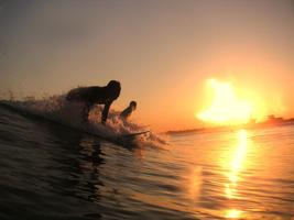 Sunset Surf Live Wallpaper syot layar 1