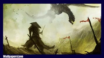 Samurai Wallpaper ภาพหน้าจอ 1