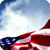 United States Flag Wallpaper icône
