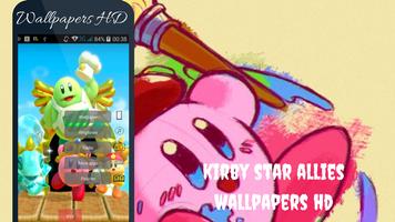 kirby star allies wallpapers and backgrounds poster