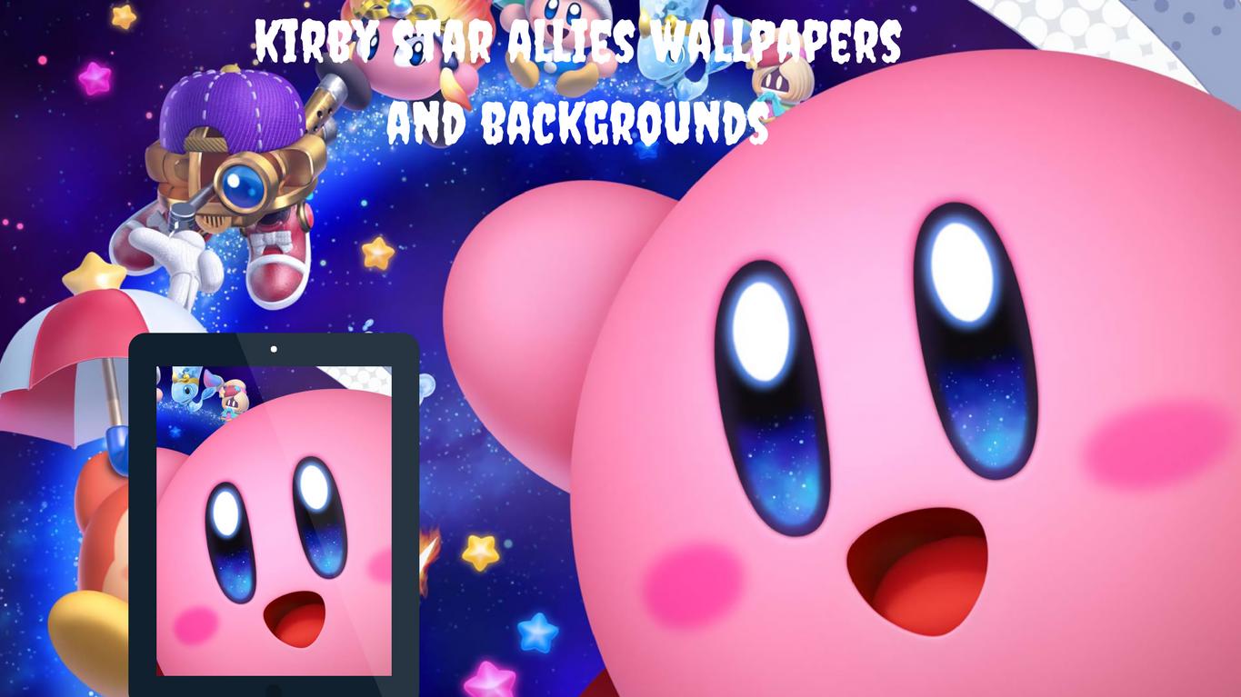 kirby star allies wallpapers and backgrounds скриншот 1.