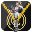 Real madrid Zipper Lock Screen APK