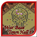 Town Hall 8 War Base Layouts APK