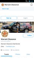 City Bonding™ Warrant Clearance™ Bail Bonds Affiche