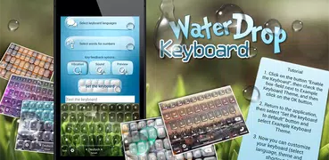 Water Drops Keyboard