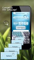 برنامه‌نما Water Drops Keyboard عکس از صفحه