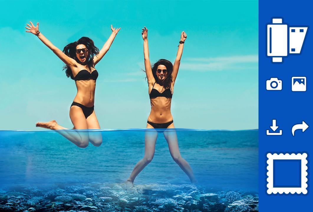 ด า ว น โ ห ล ด 3D Water Effects Photo Maker App APK ส ำ ห ร บ Android
