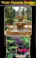 Water Fountain Designs Affiche