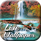 Waterfall Live Wallpaper icône
