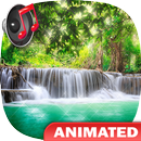 Cascada Fondos Animados con Sonido 💦 Gotas Agua APK