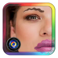 Скачать Wavy Eyebrows & Lips - Makeup Photo Editor APK