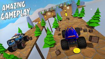 Monster Truck Rally: Hill Racing 4x4 تصوير الشاشة 1