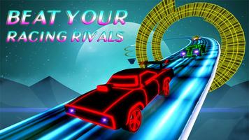 Neon Car Racing Game 2018 – High Speed Rider Plakat