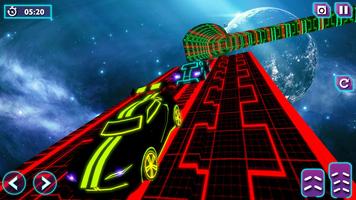 Neon Car Racing Game 2018 – High Speed Rider Screenshot 1