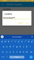 Weather App Tamplate captura de pantalla 3