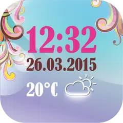 天氣 時鐘和日期 小部件 APK 下載