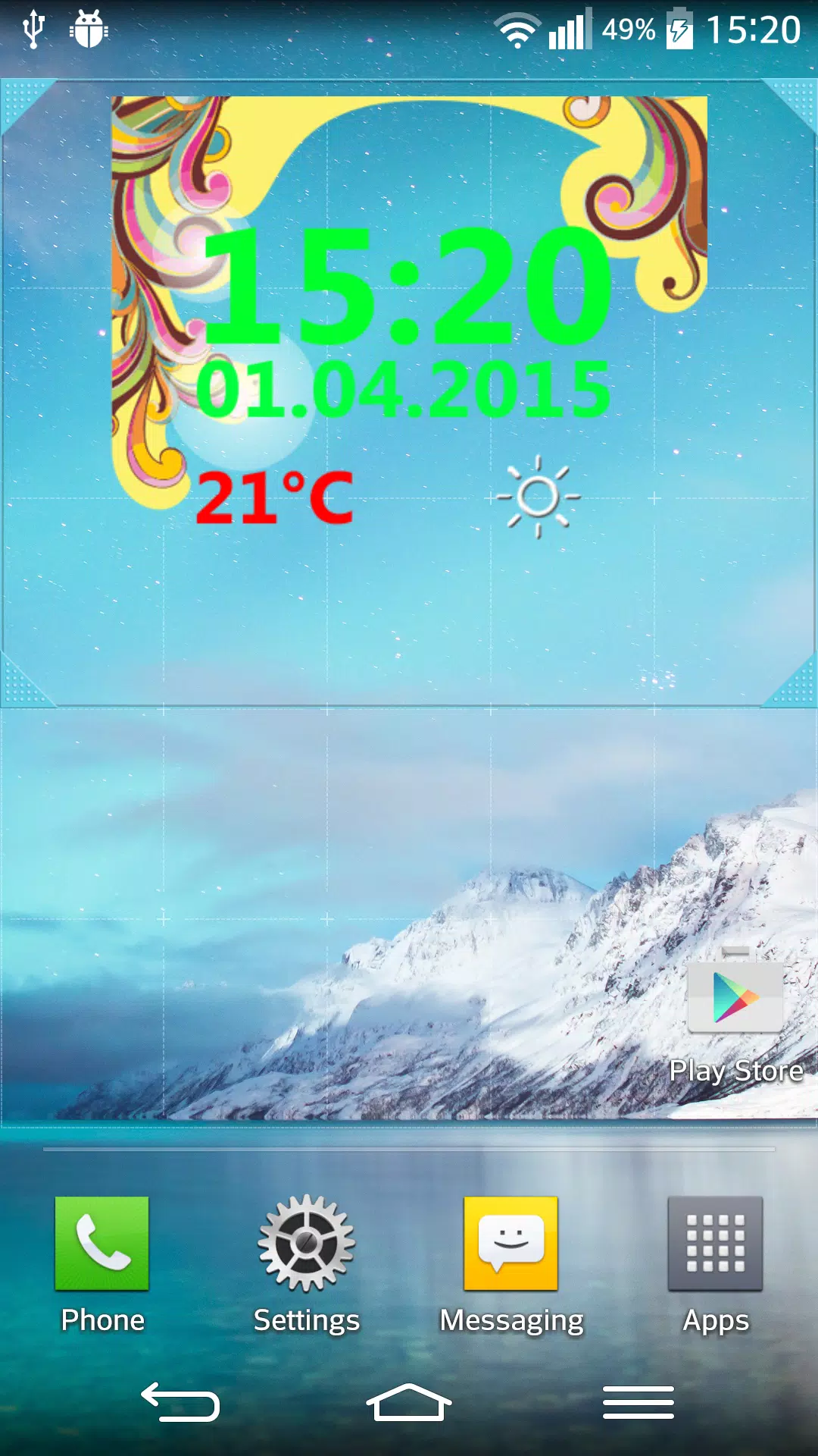 Descarga de APK de Reloj Y Clima Widget De Fecha para Android