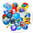 Internet Search - Web Browser-icoon