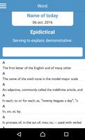 English Dictionary Webter capture d'écran 1
