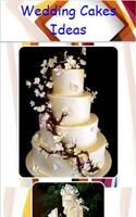 Idéias de bolos de casamento Cartaz