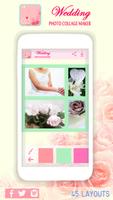 برنامه‌نما Wedding Photo Collage Maker عکس از صفحه