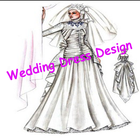 Wedding Dres Design Zeichen