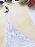 शादी की पोशाक डिजाइन स्केच स्क्रीनशॉट 1
