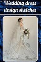 پوستر Wedding Dress Design Sketches