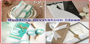 結婚式の招待状のアイデア