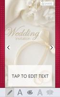 Wedding Invitations Card Maker capture d'écran 3