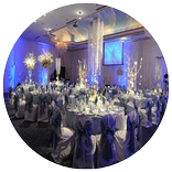 ウェディングパーティの装飾