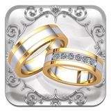 Hochzeit Fotorahmen Effekte Zeichen