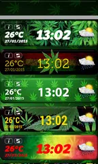 Weed Clock Weather Widget APK download