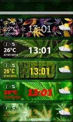 Weed Clock Weather Widget APK download